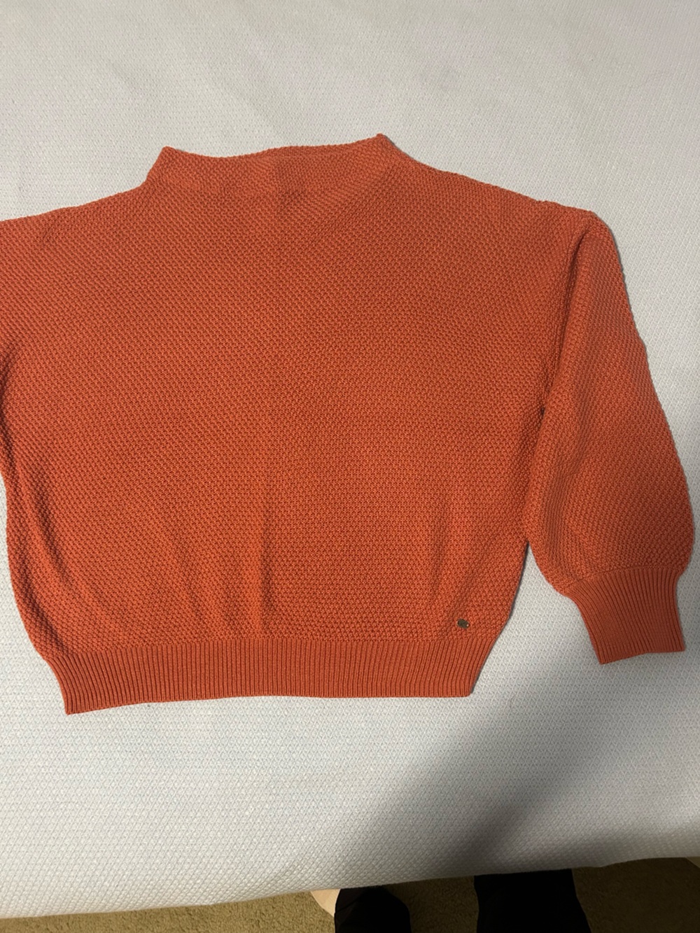 Cotton On Textured Mock-Neck Sweater